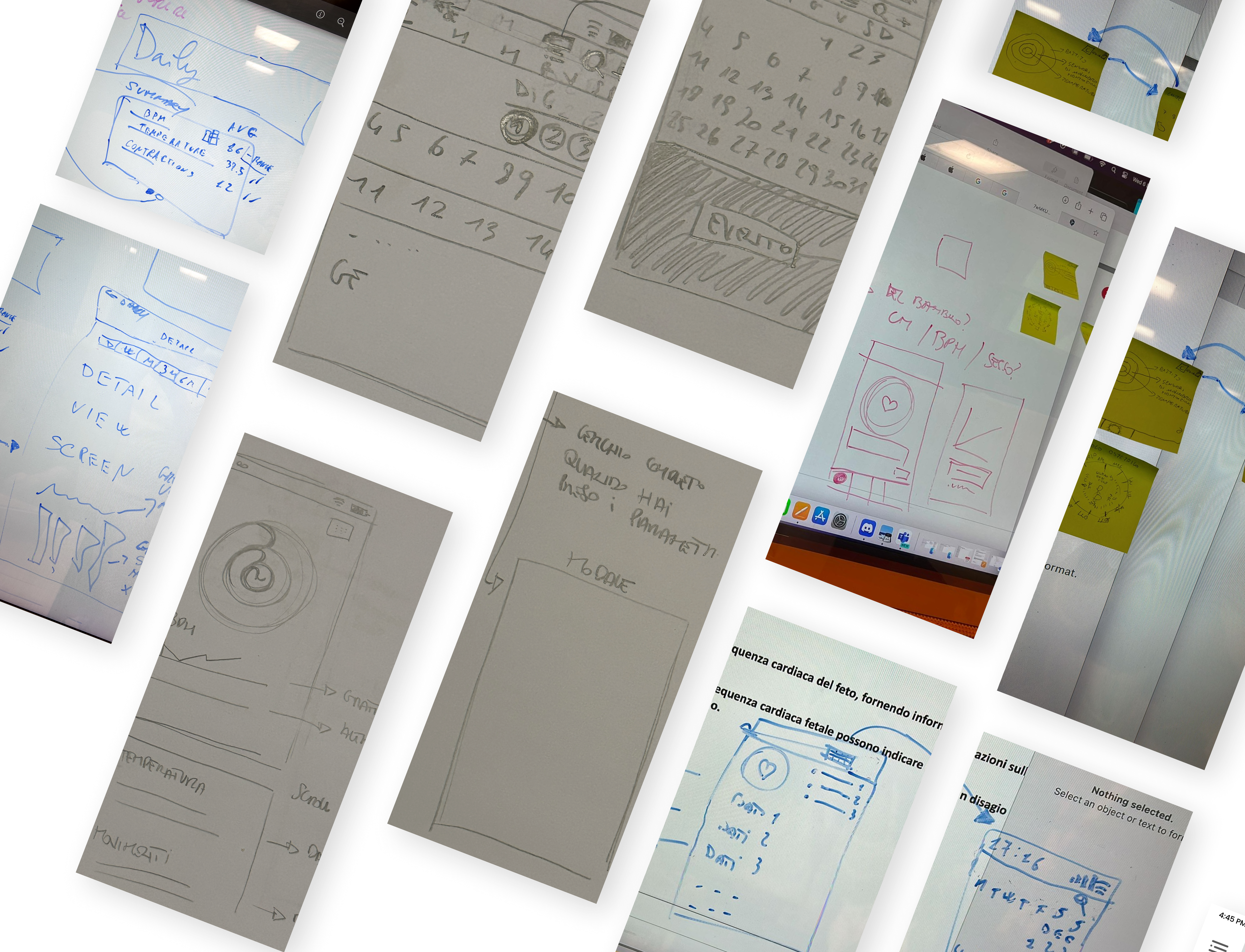 Low Fidelity Sketches