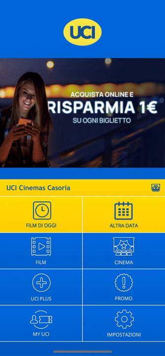 User flow of booking a ticket showing extensive steps